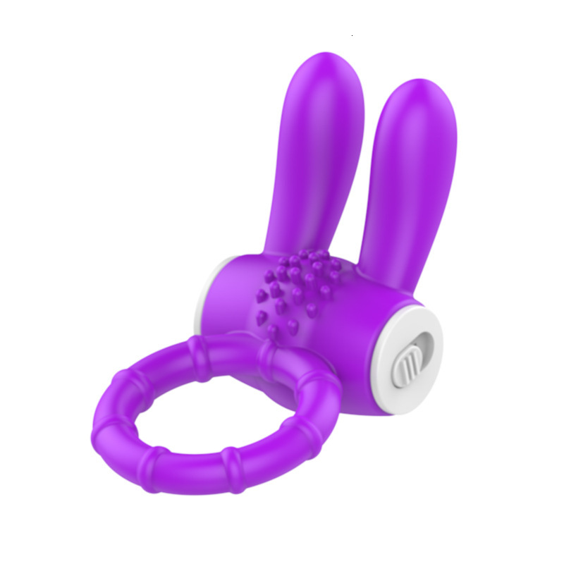 Adult Sex Toys Rabbit Vibrator Tongue Licking Vibrating Ring Massager