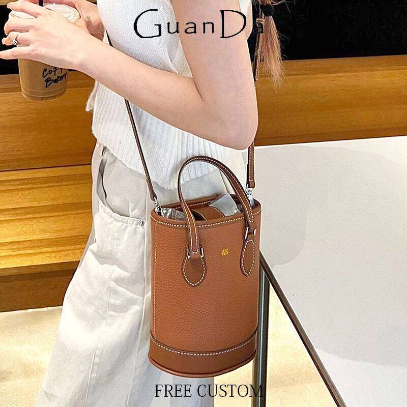 Designer Bag Woman Coehide Crossbody Custom Name Genuine Leather Party Fashion Handbag Personalized Lady Casual Phone Shoulder Bag