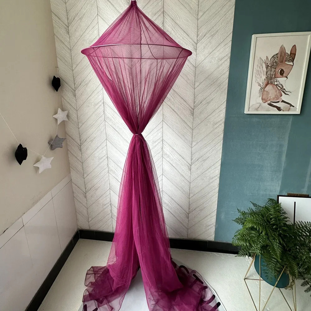 Summer Mosquito Prevention Dome Hanging Mosquito Nets Girls Princess Bed Mosquito Net Fabric Curtain Tent Kids Room Decoration 250624