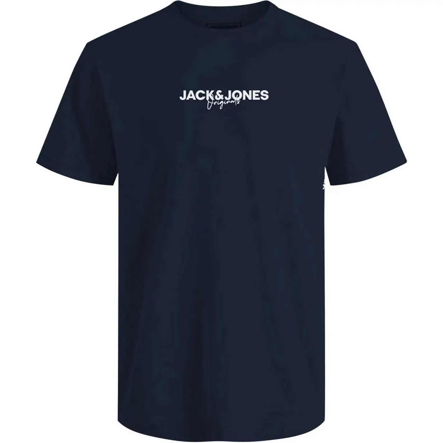 Jack and Jones Outdoor Peripheral Pattern Printing Summer Luxury Brand Cotton Mens and Womens T-Shirts Short SleevesXJ250625