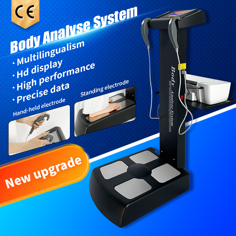 NEW Body Analyzer Machine Professional Health Care Weight Test Fat Composition with WIFI Blueteeth And HP Color Printer