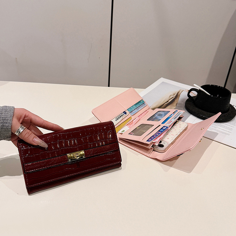 New Unisex Everyday Use Modern Faux Leather Leather Mini Wallet Zipper White Card Holder ID Window Coin Purse