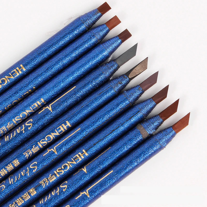 Female Makeup Eyebrow Pencil High Quality Hensi Enhancers Professional Waterproof Long-lasting Pencil Tattoo Original 250625