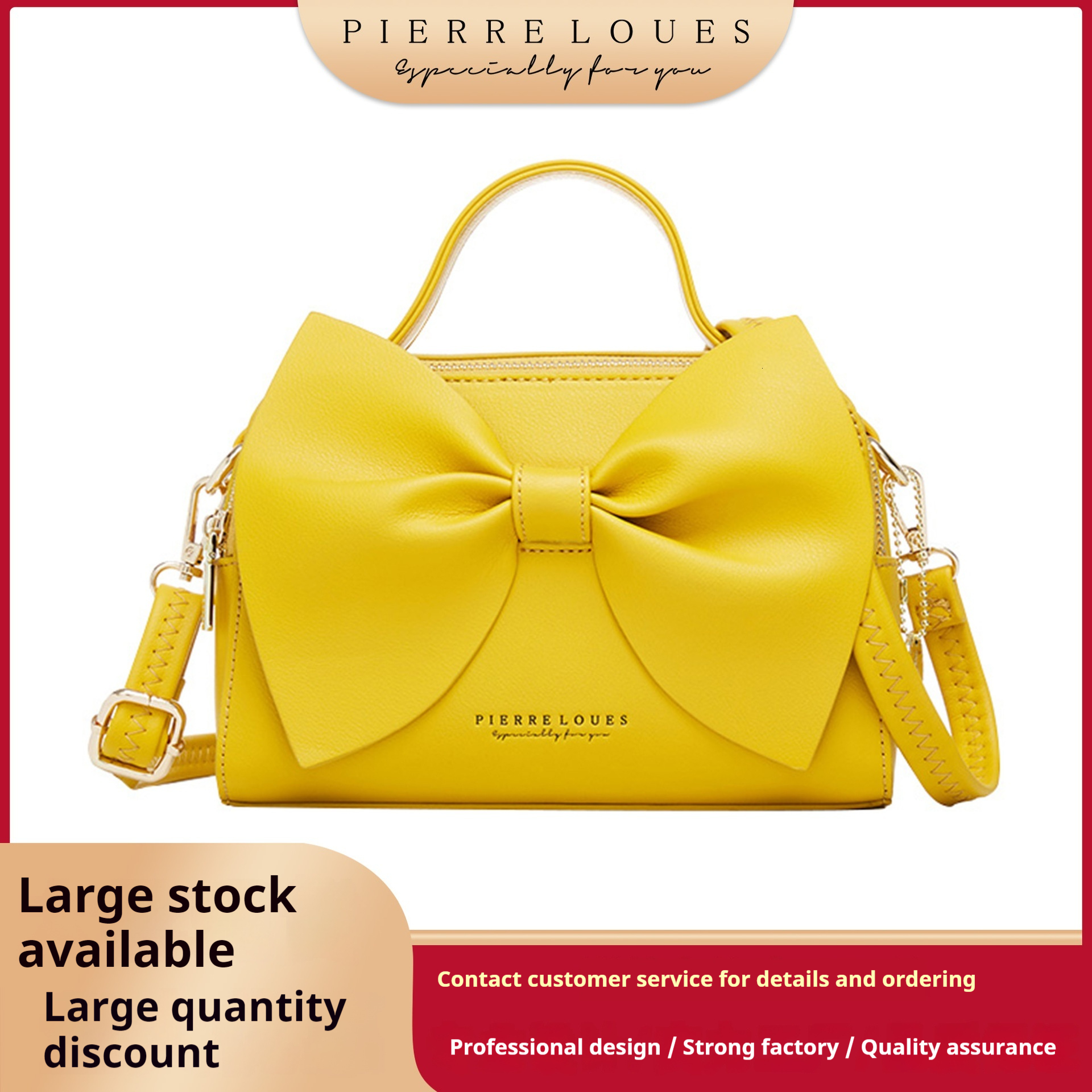 2025 New Korean Style Bowknot Shoulder Crossbody Versatile Spring Summer Fashion Women's Bag Large Capacity