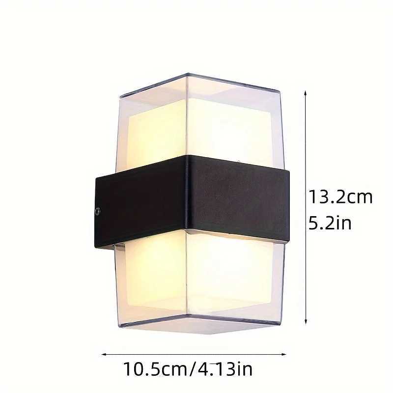 LED Wall Light Outdoor Waterproof Modern Nordic Style Indoor Wall Lamps Living Room Porch Garden Lamp XJ250624