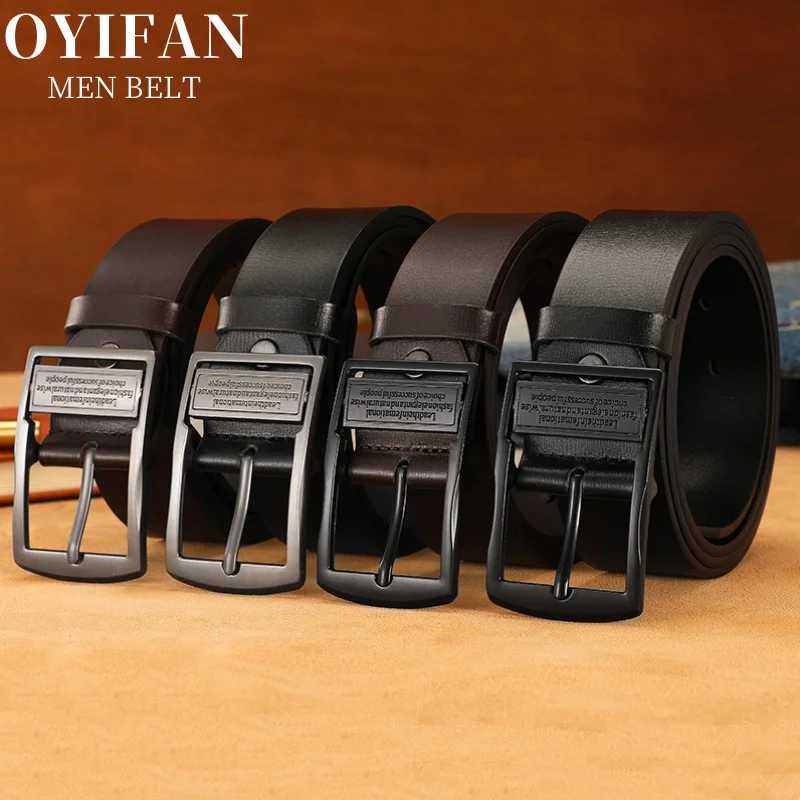 Mens Belt Business Luxury Designer Brand PU Leather Belts Jeans Pin Adjustable Alloy Buckle Waist Straps Belts 110 120 130cm W250625