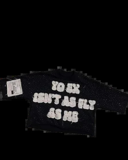 Streetwear Black T Shirt Clothing Men Women Harajuku Letter Graphics Embroidered Patch T Shirt Y2K Gothic Rhinestone Short Tops 250618