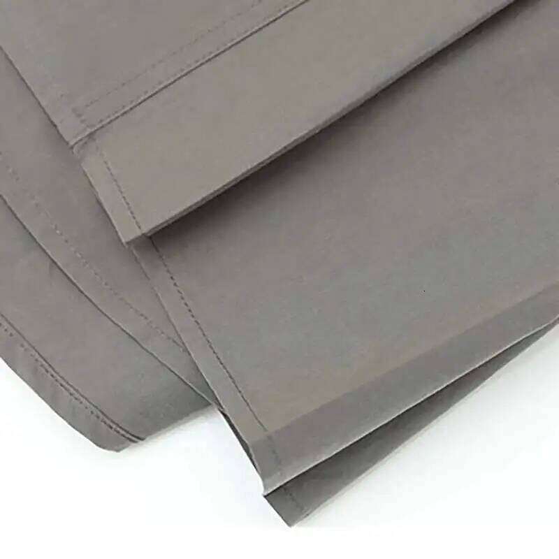 DEAT Fashion Removable Waist Seal Shirt Women's Lapel Loose Single Braested Long Sleeve Gray Blouse New Tide 7Ab8174