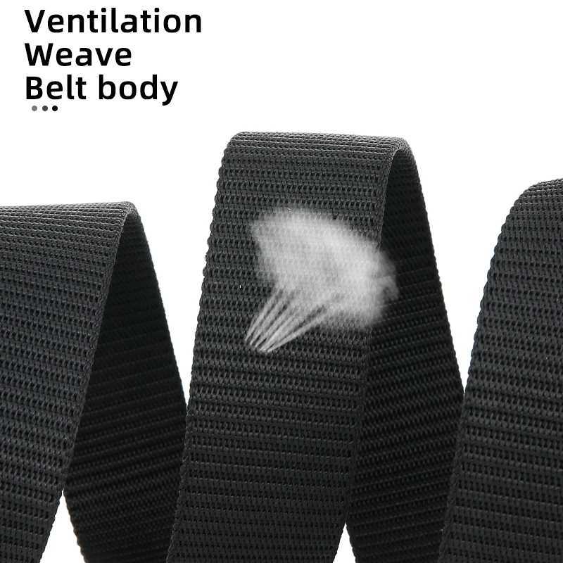 2pcs Versatile Mens Tactical Belts - Durable Adjustable Design - for Outdoor Hunting Sports Enthusiasts W250625