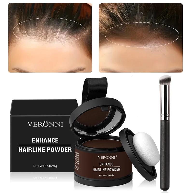 VERONNI Hairline Line Shadow Contouring Powder-Hair Repairing and Shadow Filling Powder Forehead Hairline Replacement Makeup 250625
