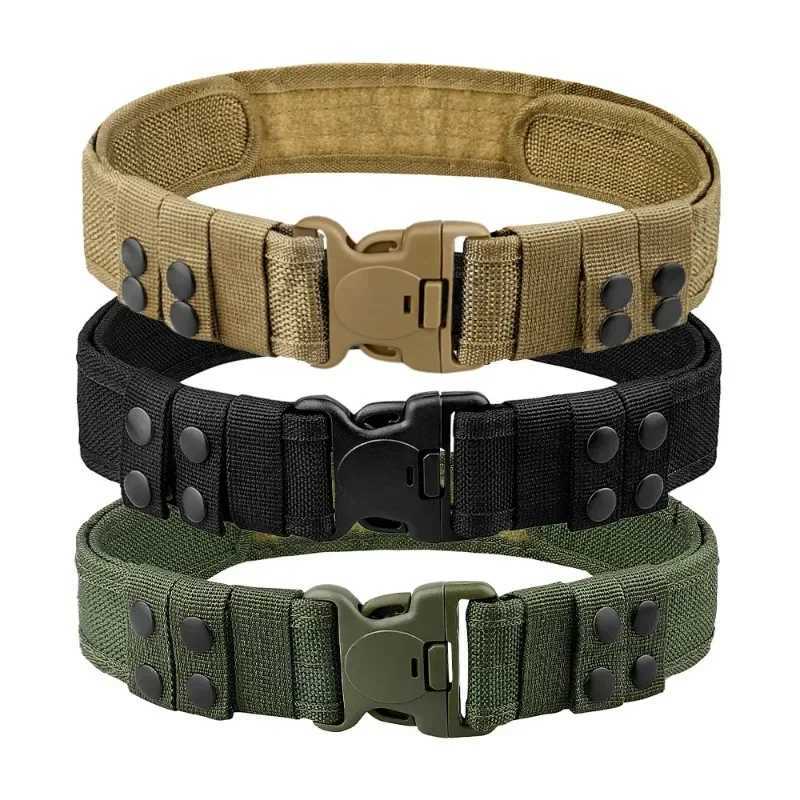 1pc Quick Release Tactical Belt for Men Fashion Style Combat Belt for Outdoor Activities and Fishing W250625