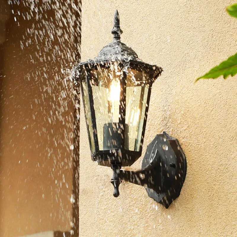 Waterproof Outdoor Light Nordic Corridor Balcony Wall Lamp Retro Garden Outdoor Decorative Lights Modern Outdoor LightingXJ250624