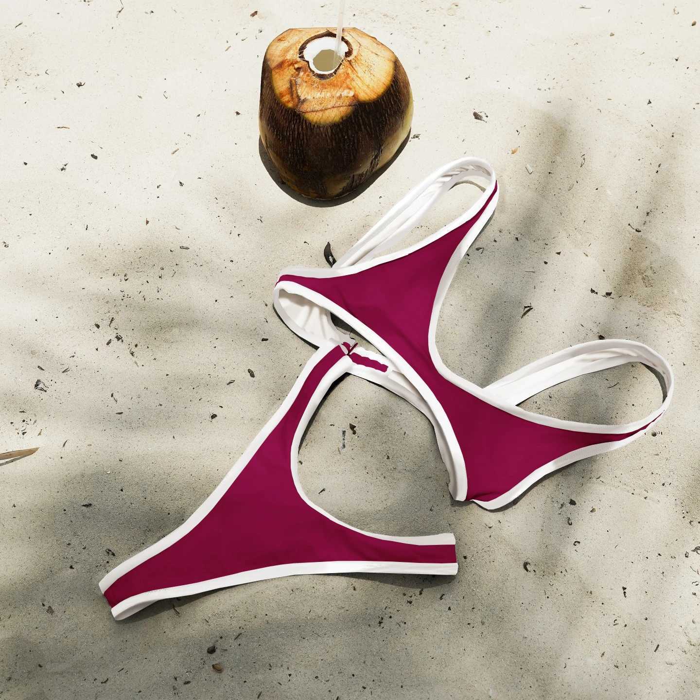 Patchwork Bikini Women 2025 Sexy Swimsuit Female Swimwear Bandeau Biquini Push Up Swimming Suit Beachwear Bathing Suit OutfitsXJ250624