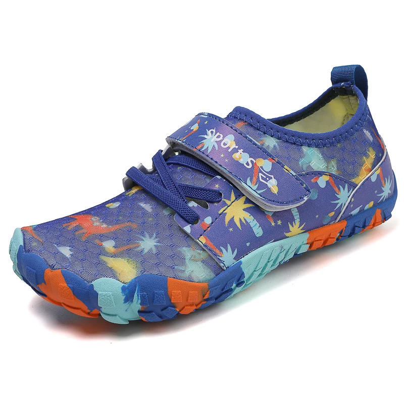 Childrens Anti-cut Anti-slip Wear-resistant Rubber-soled Wading Shoes Beach Sandals Quick-drying Pool Shoes Outdoor Water Playi 250624