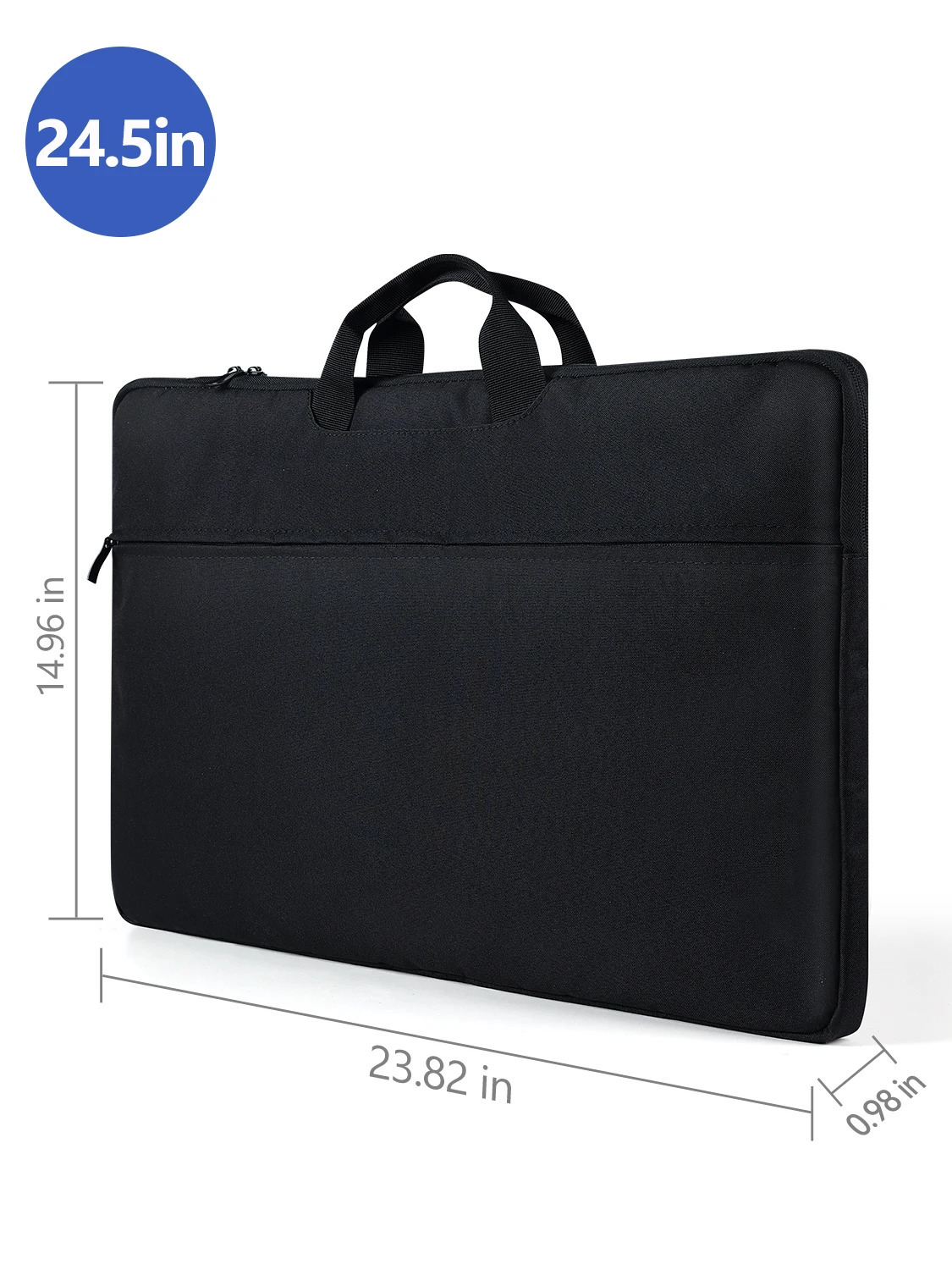 UPERFECT 24.5 Laptop Sleeve Protective Carrying Case for 24-24.5 Portable Monitor Notebook Tablet Large Display Bag 250624