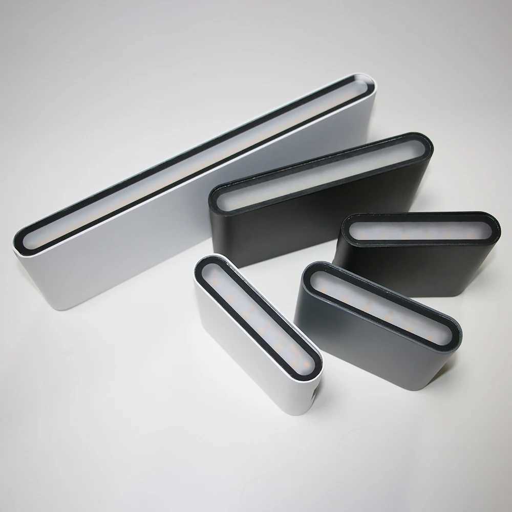 6W 12W 24W LED Outdoor Waterproof Wall Lamp Bedroom Living Room Balcony Wall Light Aluminum Exterior Wall Lamp Sconce FixturesXJ250624