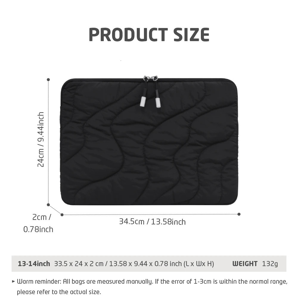 13 14 Inch Laptop Case for Macbook Air/Pro Tablet Sleeve Bag for Galaxy Tab S10 FEHP Notebook Pouch for Travel Buiness 250624