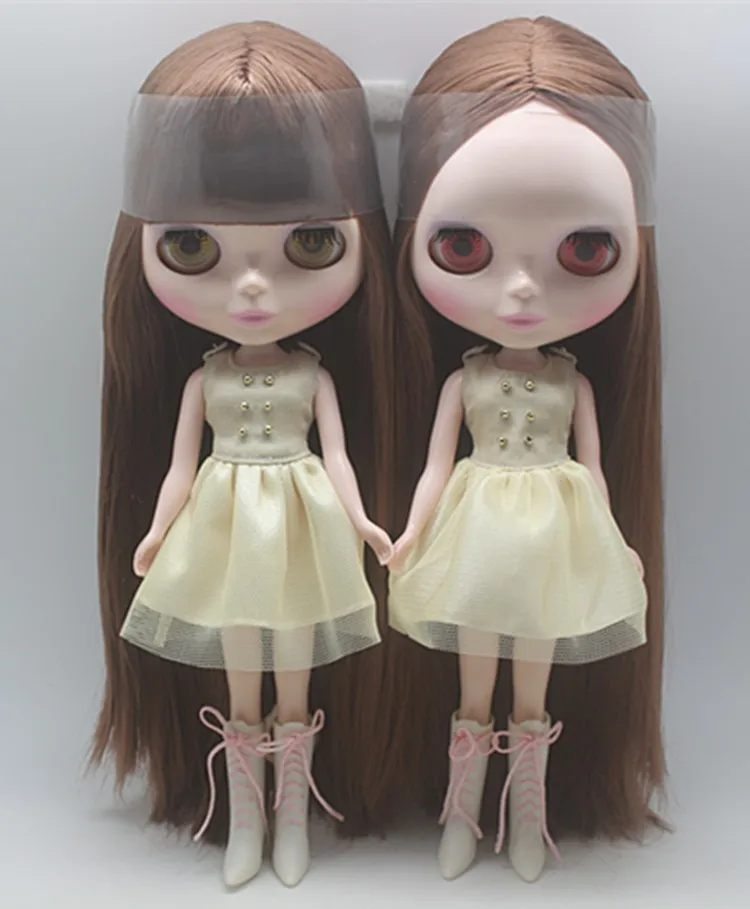 1/6 Girl Toys Blythe Dolls with long brown hair