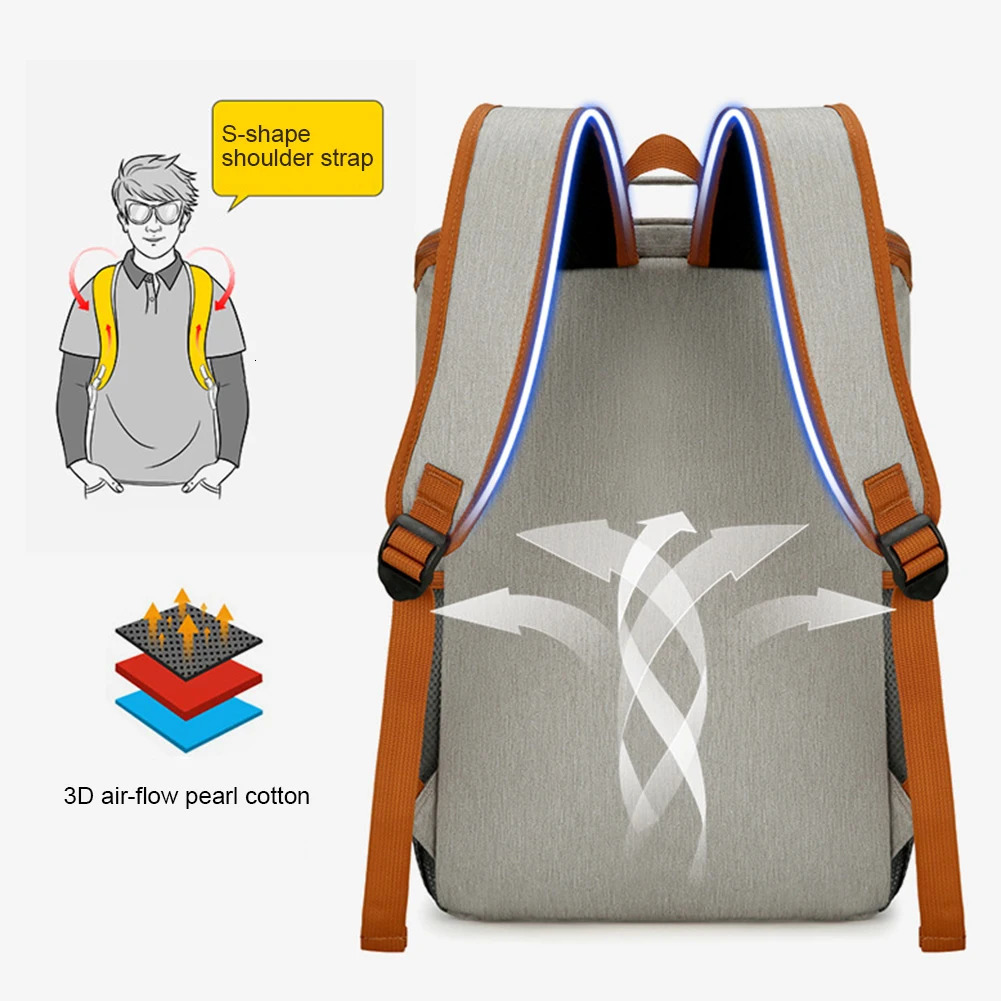 Cooler Backpack Insulated Leak Proof Large Capacity Portable Picnic Camping Beach Hiking BBQ Lunch Beer Backpack for Men Women 250624