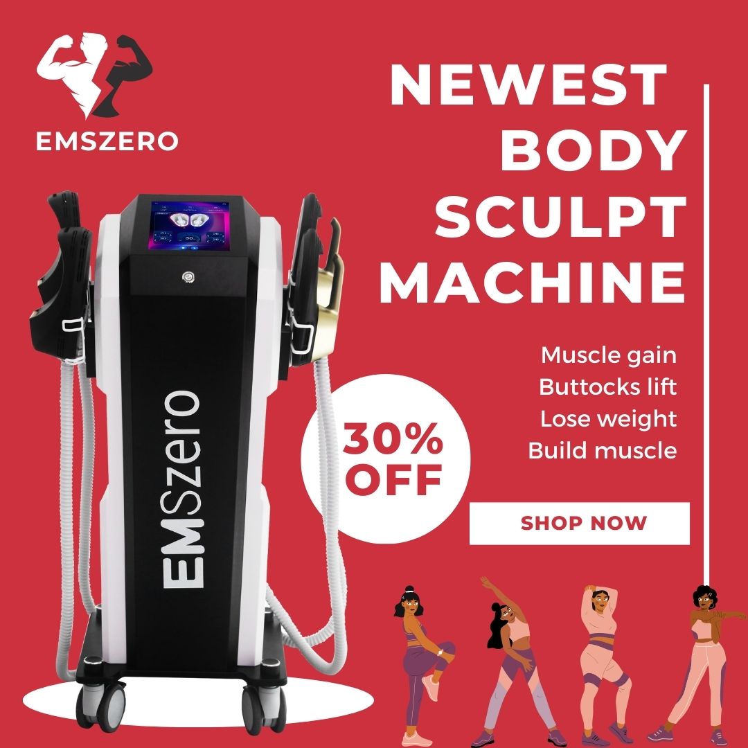 Emszero Machines Professional High Power Portable NEO Body Slimming Nova Rf Muscle EMS Electromagnetic Stimulate Hiemt Pro