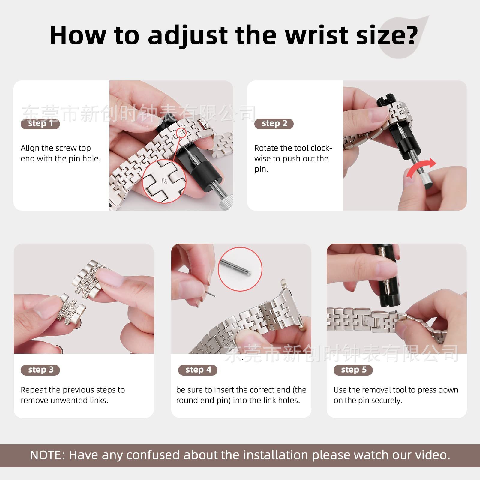 Luxury Premium Design High Quality Metal Watch Band for iWatch Ultra 10