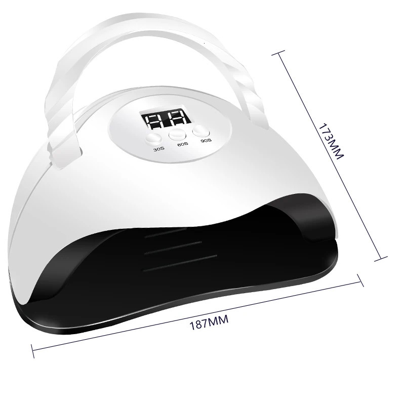 UV LED Nail Lamp Nail Dryer for Gel Polish 3 Timers UV Nail Lamp Professional Nail Light 24Pcs Lamp Beads and Automatic Sensor 250625