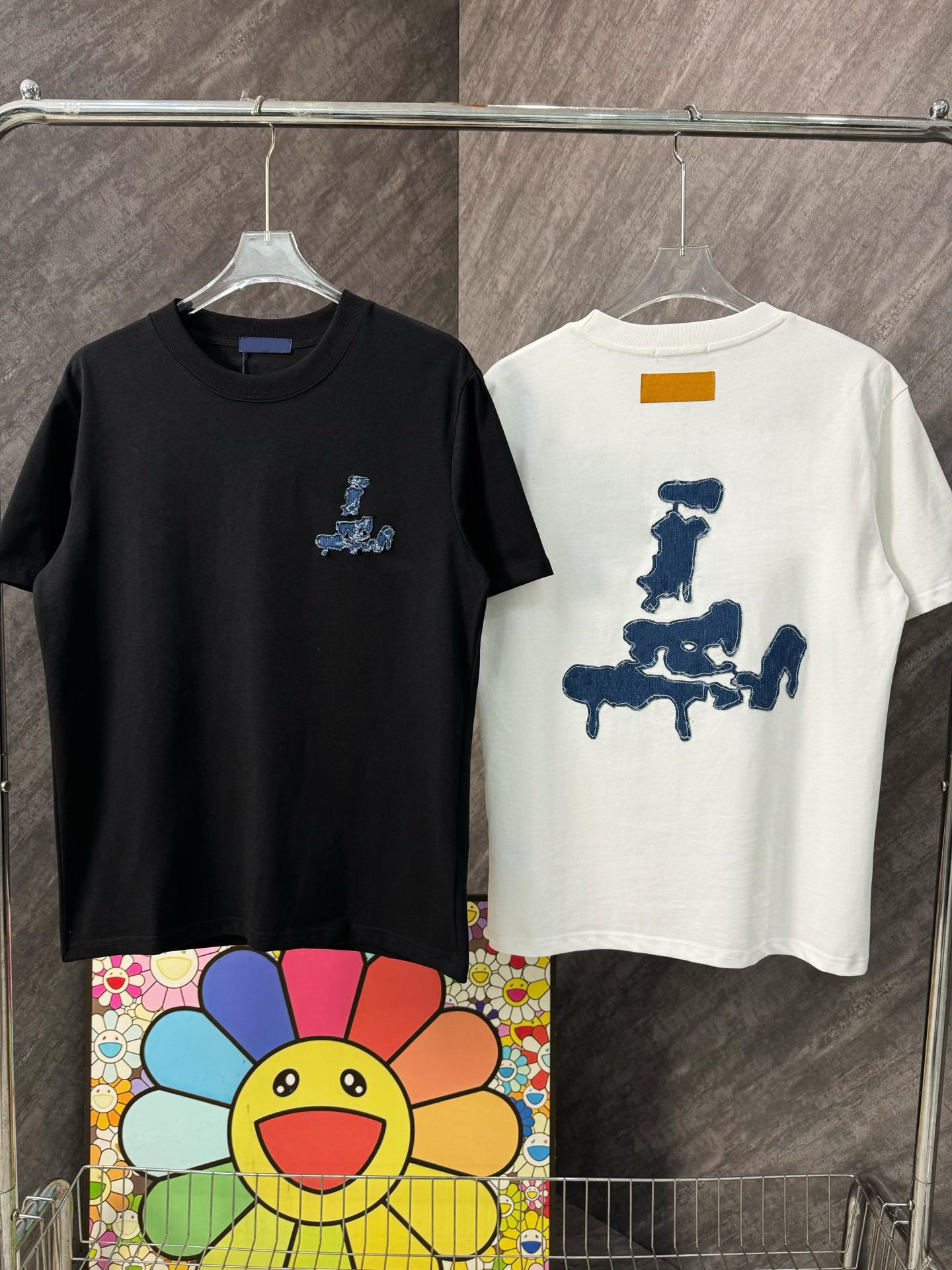 Designer T Shirt Mens Shirt Fashion Womens tshirts Embroidered Letters graphic tee Short Sleeves 2025 Top Sell European and American Summer Shirts Men Loose Tees