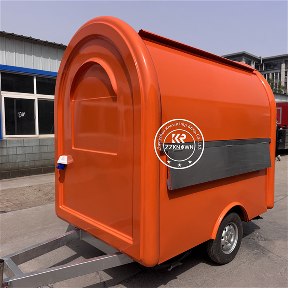 USA Standard Concession Mobile Food Truck Trailer Hot Dog Pizza Cart Street Restaurant Customized Street Food Truck Fully Equipped