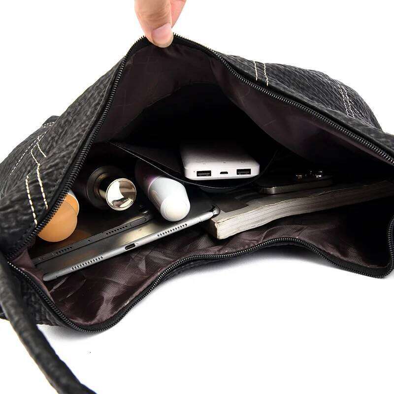 2025 Large Capacity Tote Bag Brand Designer Handbag Sac A Main High Quality Soft Leather Women Shoulder Crossbody Bags