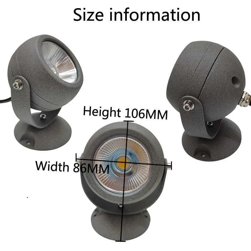 9W 12W LED Wall Spotlight Outdoor Indoor Home Buliding Garden Landscape Tree Commercial Lighting 110V 220V Warm white Cold whiteXJ250624