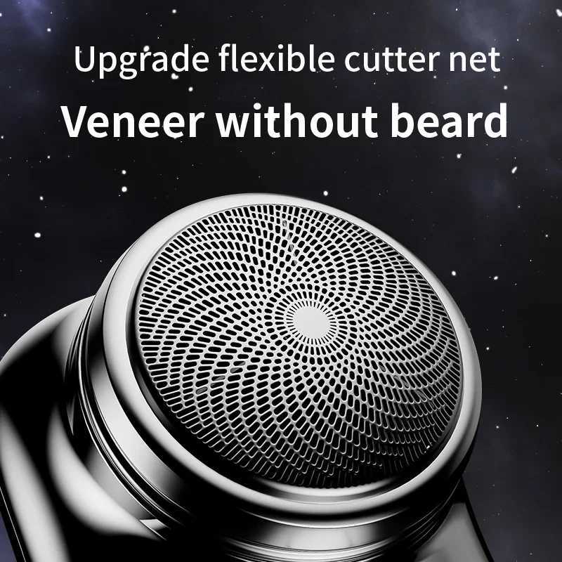 Mens Mini Electric Razor Wet Dry Electric Shaver Portable Electric Shaver Pocket Size Portable Outdoor Smart Battery Tools W250625