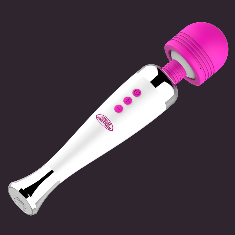 Haoqi Fun Adult Sex Toys Multi-frequency Vibration Silicone AV Stick Female Masturbation Device