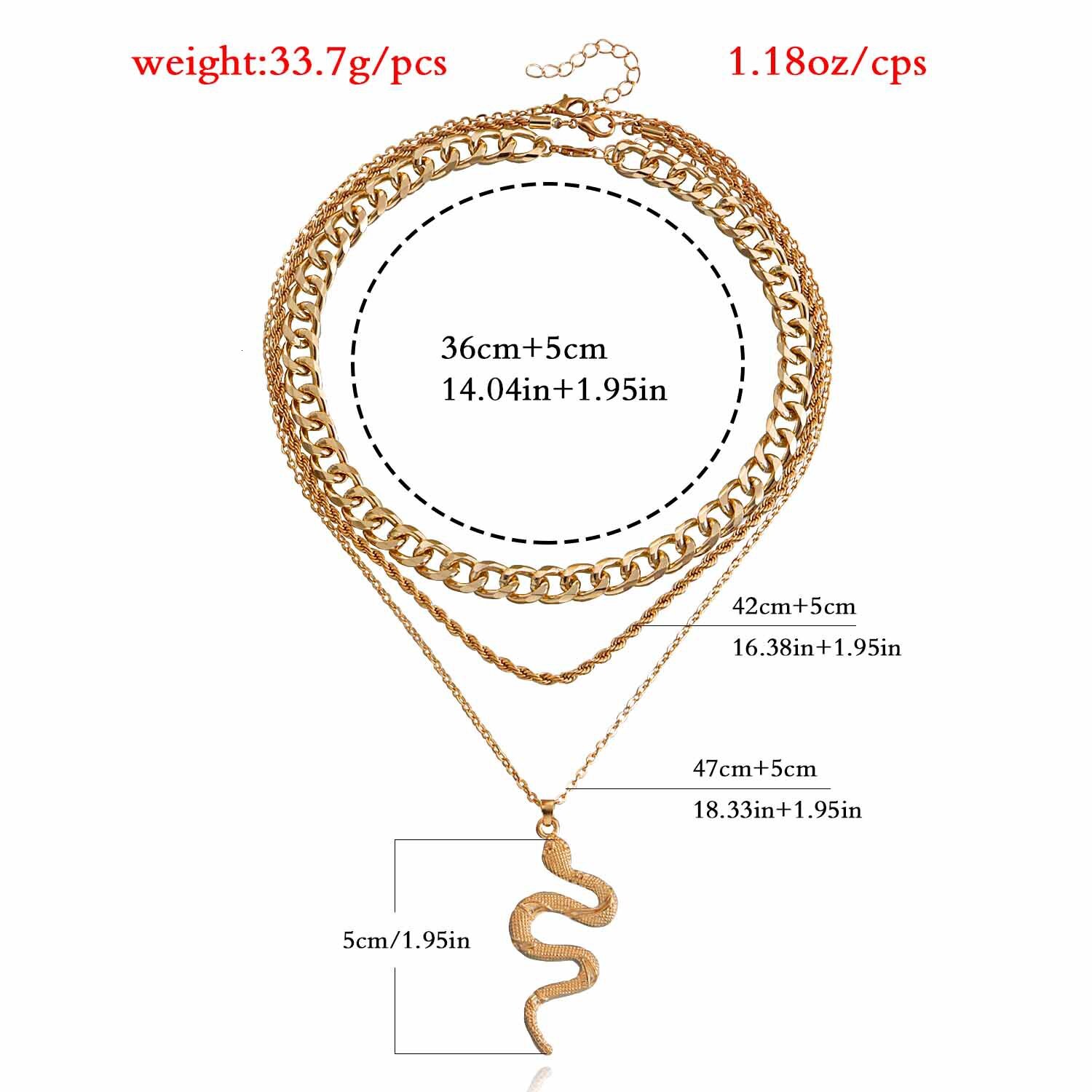 Trendy Snake-Shaped Element for Women, Niche Design Sense, Ancient Snake Pendant Choker Necklace Jewelry for Women