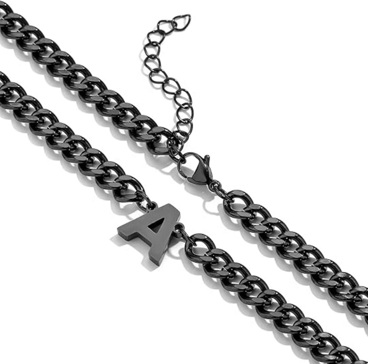 Versatile 6.5mm Customizable Nameplate Bracelet/Necklace Collection: Gender Neutral Fashion Accessory Crafted from Robust Material