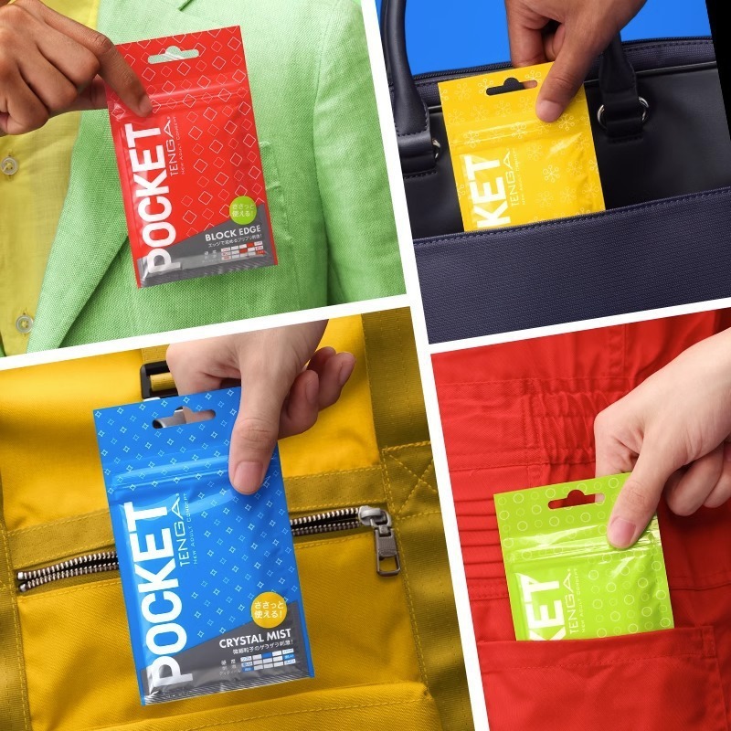 TENGA Pocket Egg Device Adult Products Male Masturbator Stimulating Friction Beads 500/Box