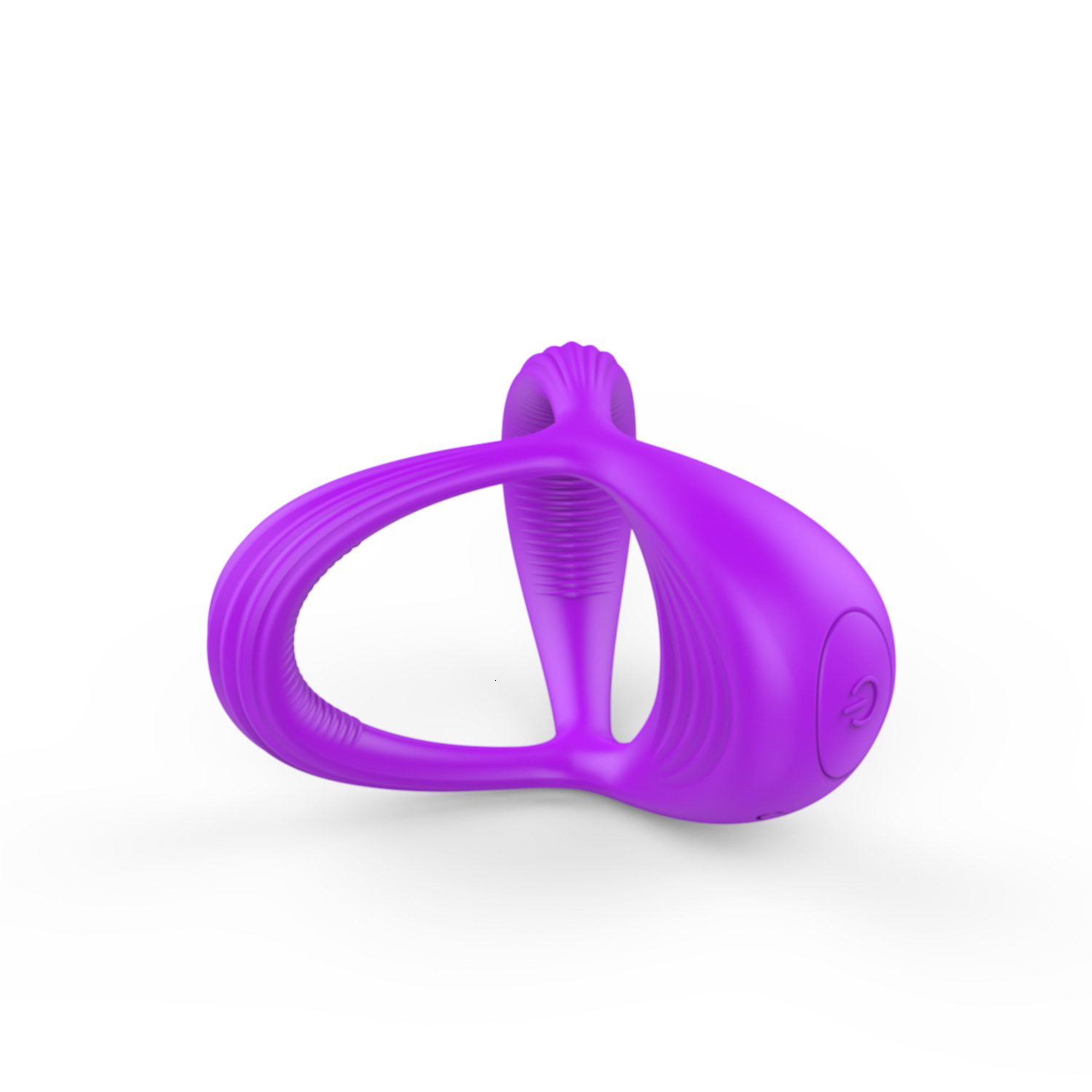 Haoqi Fun New Silicone Vibrating Ring Male Vibrator
