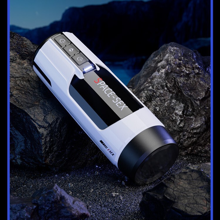 KOMOTOY Spaceplane Human-Computer Interaction Three Kingdoms Voice Heating Male Masturbation Device Airplane Cup