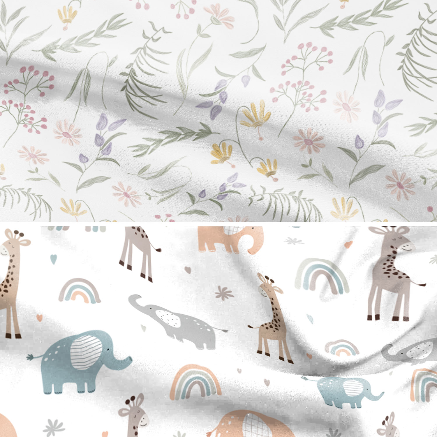 Seasonal Multipurpose 4-Pack Baby Mattress Sheets Compatible with Various Bassinets