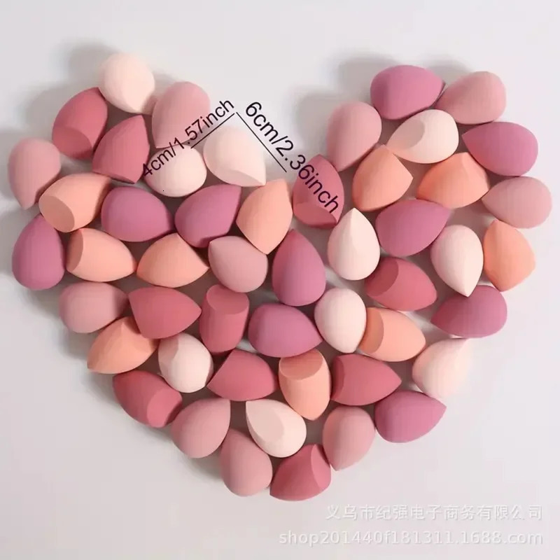 4/7/18piece makeup sponge set suitable for liquid BB cream powder application makeup egg dry wet dual-use powder puff girl 250625