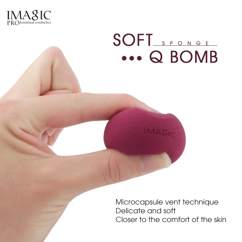 IMAGIC Makeup Sponge Puff Professional Cosmetic Puff For Foundation sponge Beauty Cosmetic Makeup Puff 5 colors TL-435 250625