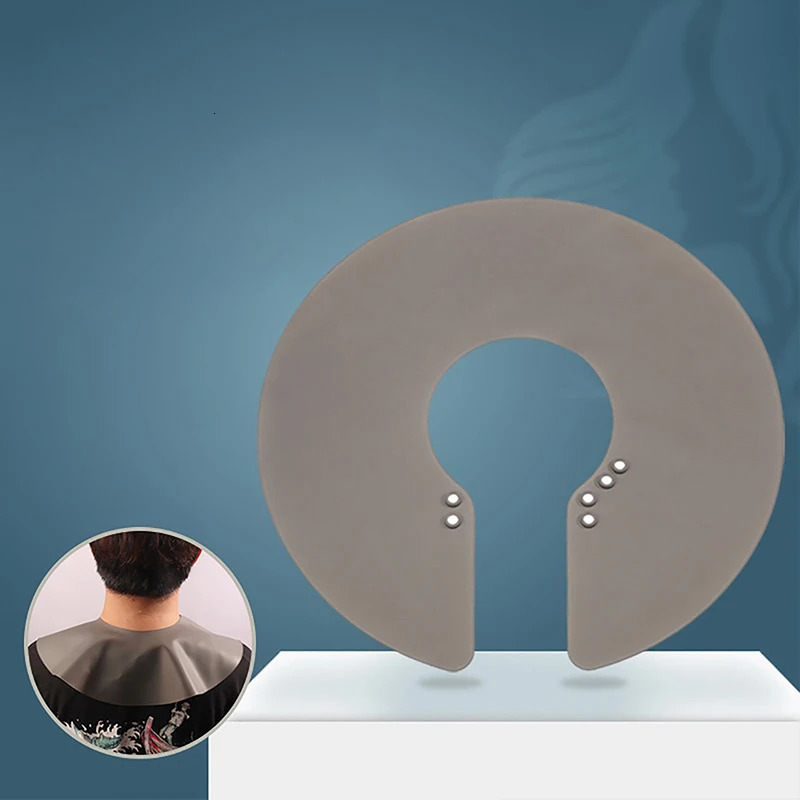 Barber Silicone Hairdressing Cape Waterproof Hair Coloring Wraps Shoulder Cover Pads Neck Cloak Styling Tools Salon Accessories 250625