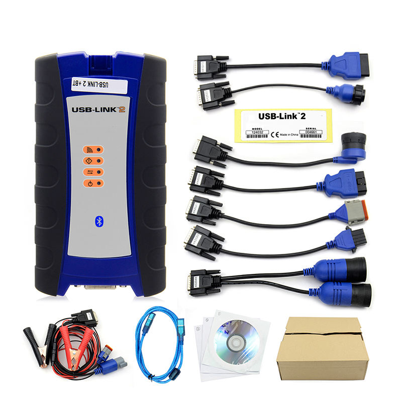 For NEXIQ USB Link2 125032 Diesel Truck Interface Diagnostics Bluetooth for Heavy Duty Truck Scanner Diagnostic Tool USB Link 2