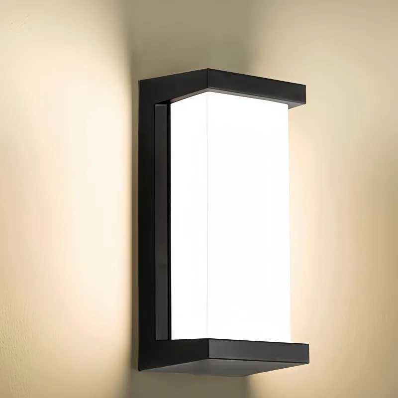 LED outdoor lights waterproof IP65 Motion Sensor light LED outdoor wall light outdoor lighting AC85-265V outdoor wall lamp XJ250624