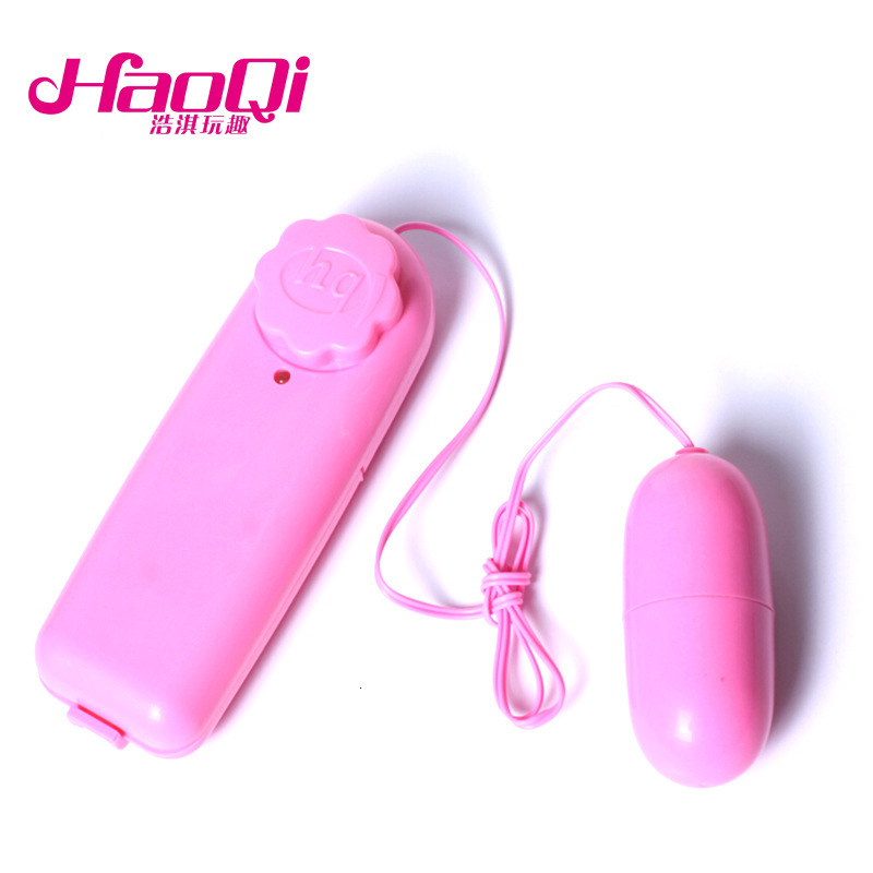 Haoqi Fun Sexy Single Vibrator for Women Masturbation Device Vibrating Massager Adult Sex Toy