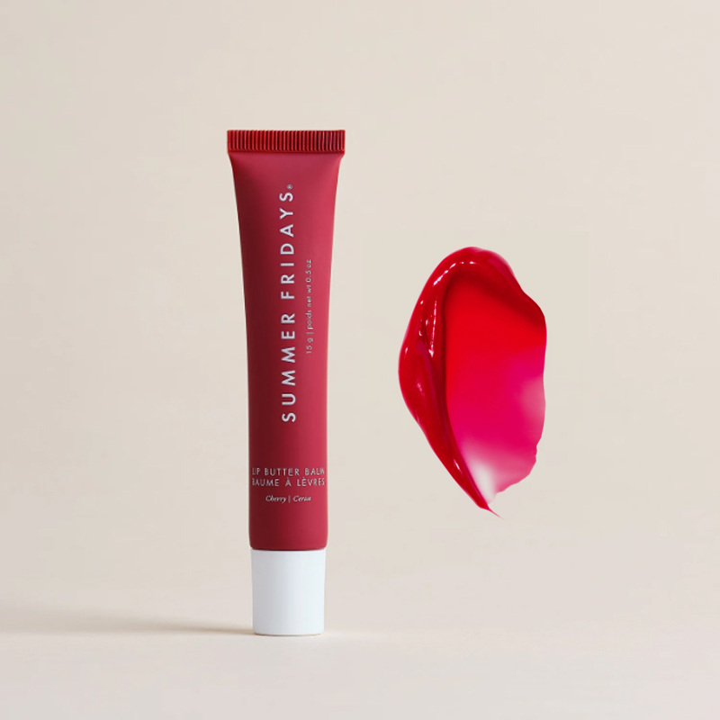 Summer Fridays Lip Butter Pink Guava 15g Lip Balm Liquid Lipstick moisturizes Smooth Soft Makeup Lips Glaze LipGloss pink sugar beige birthday cake 0.