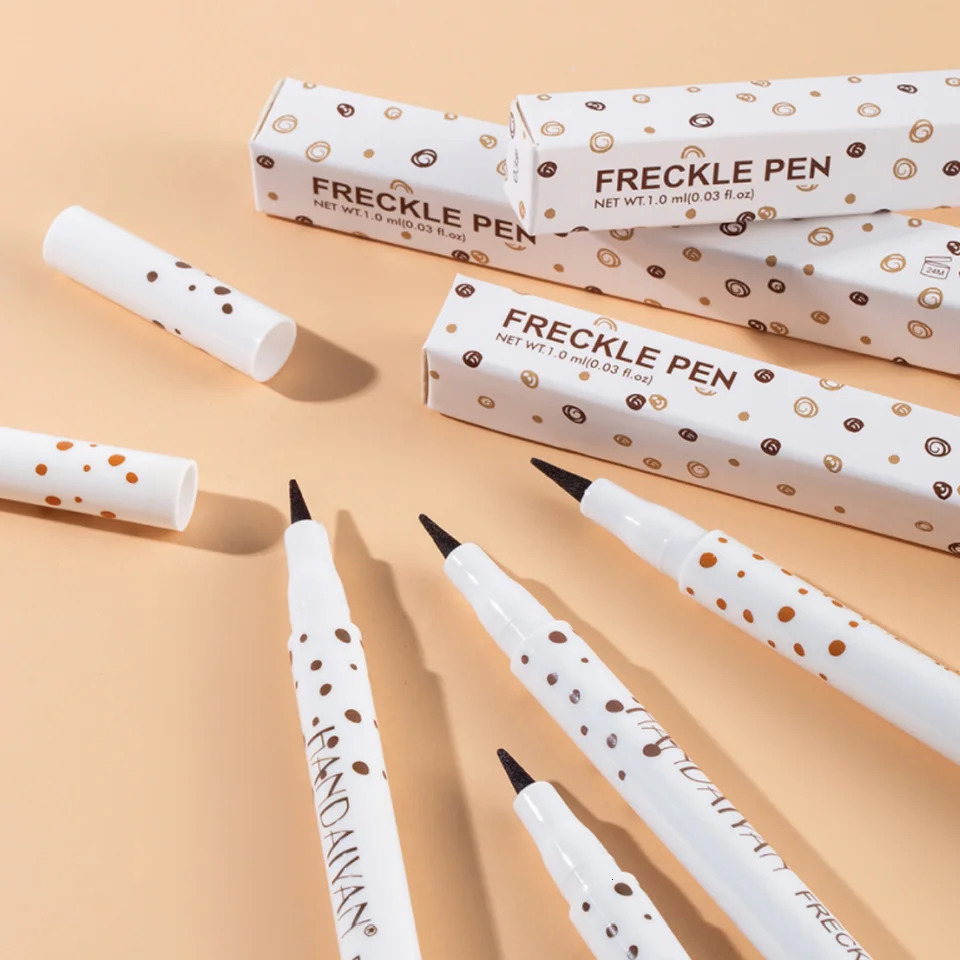 HANDAIYAN Natural Fake Freckle Pen Quick-Drying Waterproof Spot Pencil Makeup Tool for Facial Lifelike Fake Freckles Cosmetics 250625