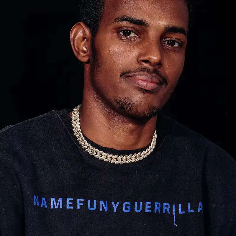 Cuban Chain Trendy Style Hip Hop baguette Moissanite Fashion Jewelry Body Metal Key Necklace Chain for Men Cuban Link Chains