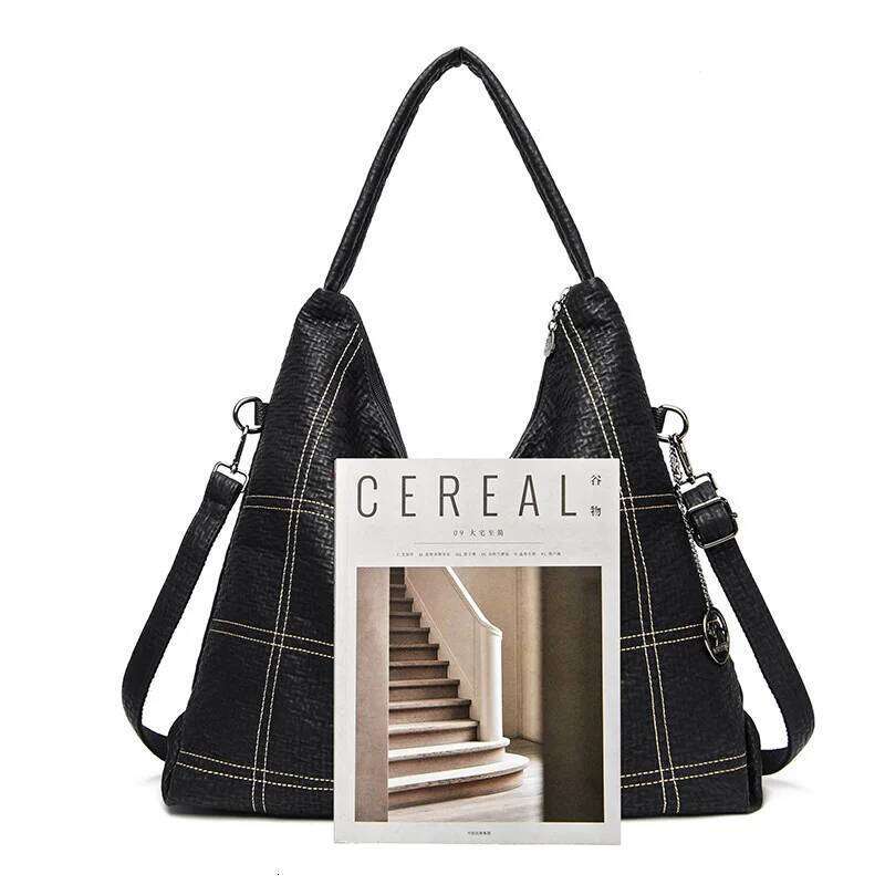 2025 Large Capacity Tote Bag Brand Designer Handbag Sac A Main High Quality Soft Leather Women Shoulder Crossbody Bags