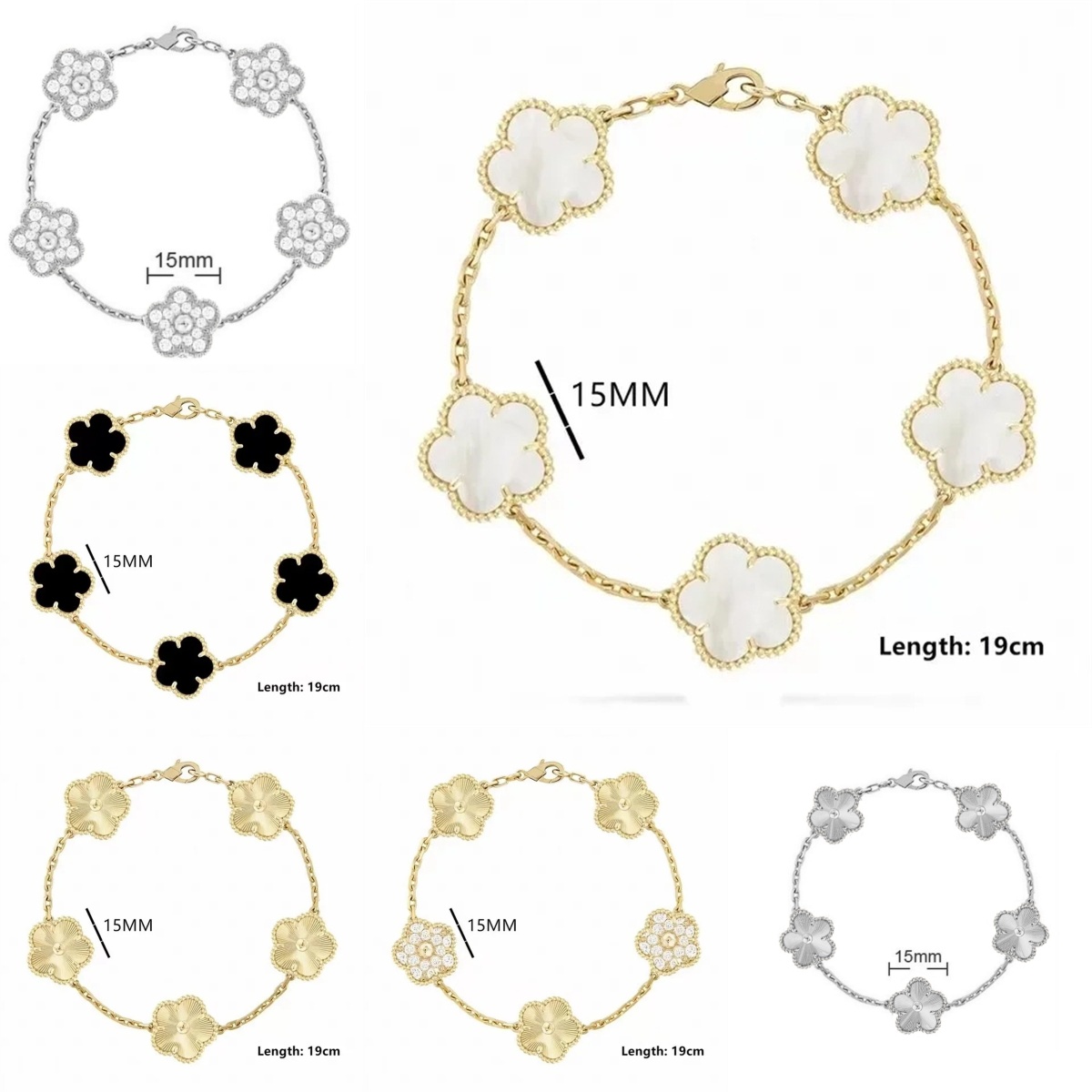 bracelet luxury jewelry jewlery designer for women clover bracelet designer bracelet for women luxury Clover bracelet designer jewelry for womens gold bracelets