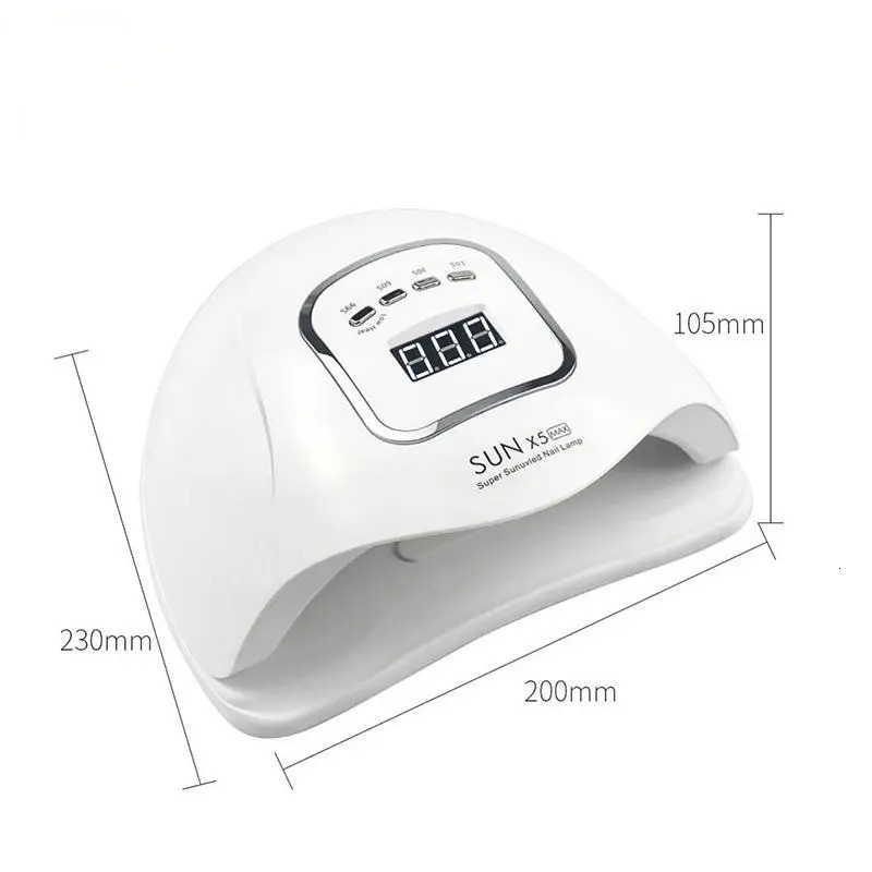 LED Nail Lamp LED MAX Manicure Lamp 45 LEDs UV For Nails Curing Nail Polish LED Nail Lamp Gel Dryer Lamps Nail Tools 250625